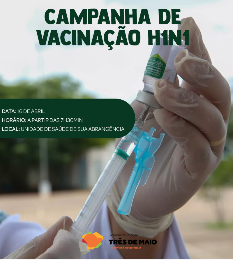 Vacinação H1N1: inicia nesta quinta-feira 2ª fase de vacinação
